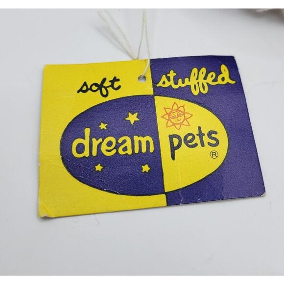 Vintage 1975 Dakin Dream Pets Red Poodle Puppy Dog Stuffed Animal Toy NOS - Picture 7 of 11